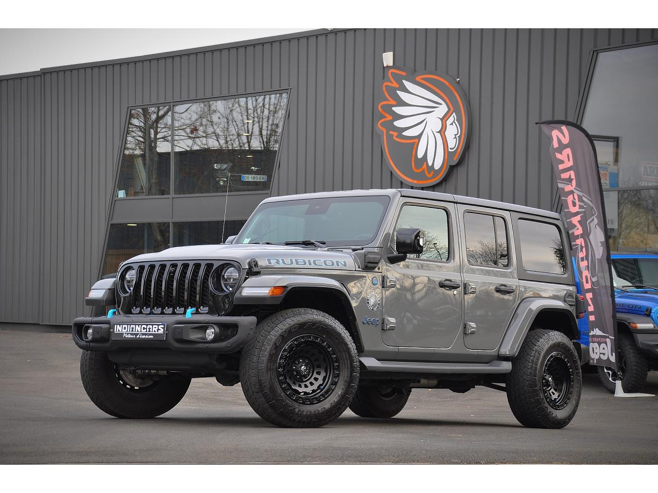 JEEP-WRANGLER-Wrangler 2.0i T 4xe - 380 - BVA 4x4  2021 Unlimited Rubicon 